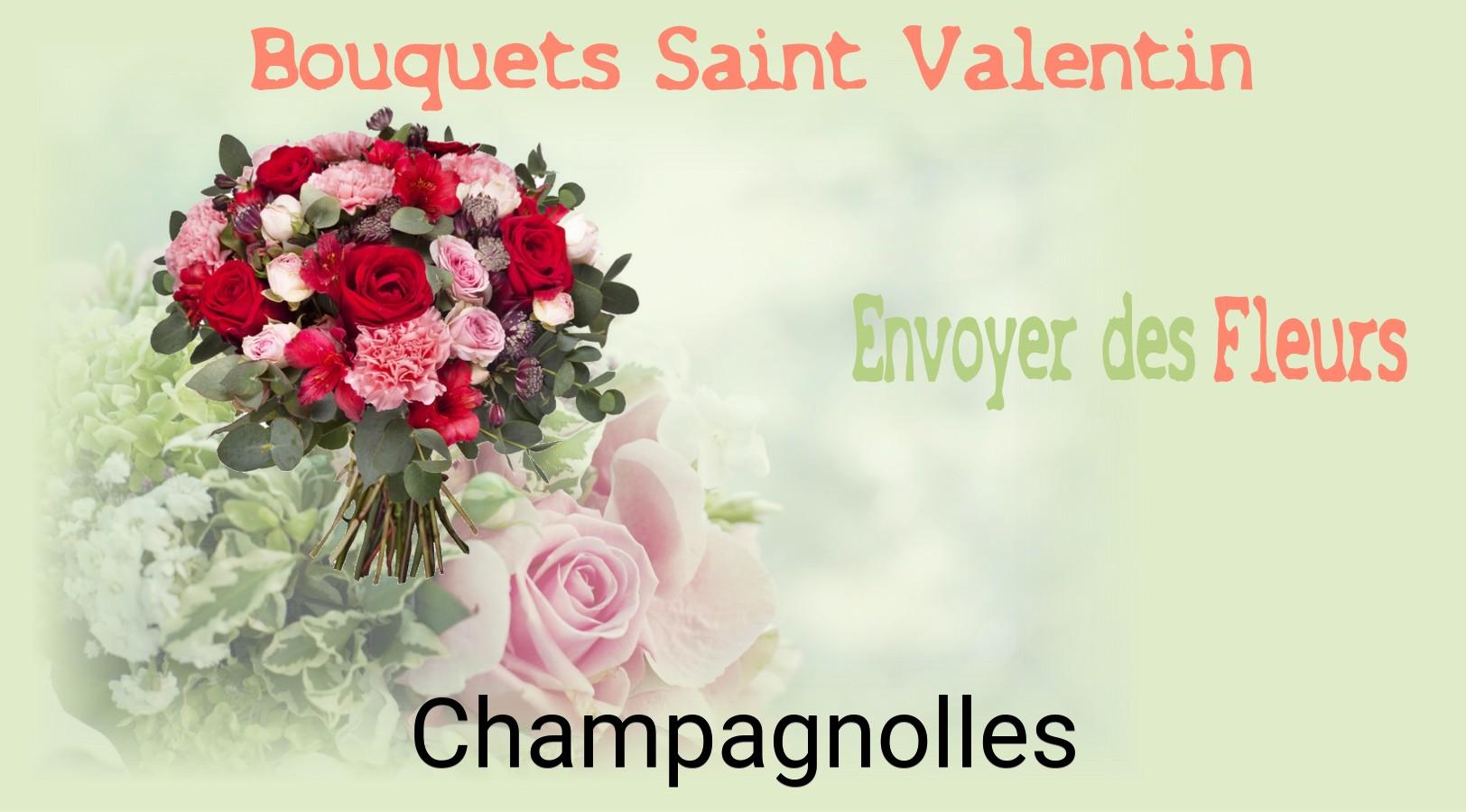Roses de Saint-Valentin livrées à Champagnolles